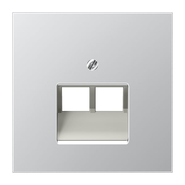 Jung Aluminum/Gold steel/Chrome Inserts Switchgear - AL2969-2UA