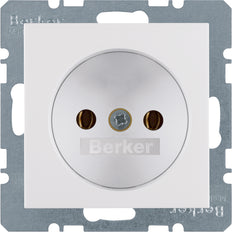 Hager Berker S.1/B.3/B.7 Wall Outlet (WCD Switchgear) - 6167038989