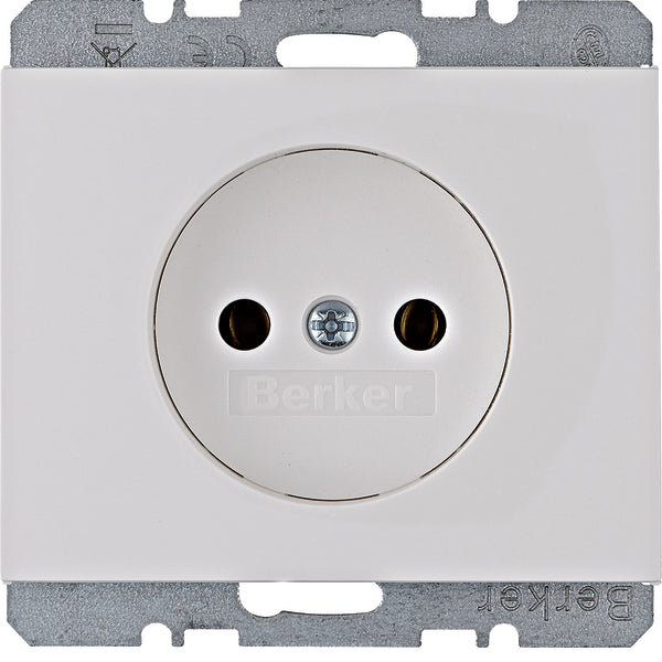 Hager Berker K.1/K.5 Wall Outlet (WCD Switchgear) - 6167157009