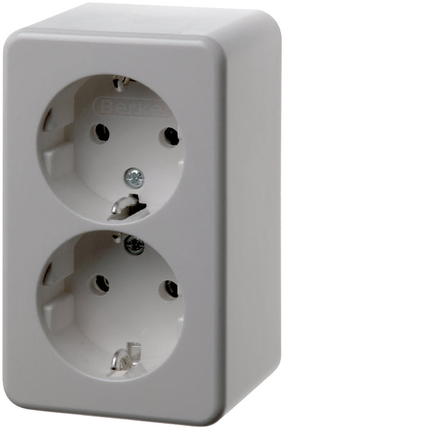 Hager Berker Wall-Mounted Socket Outlet (WCD Switchgear) - 472149