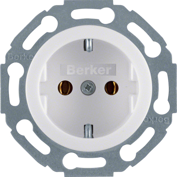Hager Berker 1930/Glass Wall Outlet (WCD Switchgear) - 414520