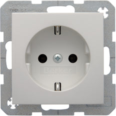 Hager Berker S.1/B.3/B.7 Wall Outlet (WCD Switchgear) - 6147438989