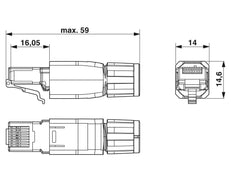 Phoenix Contact VS Modulaire Connector - 1656725
