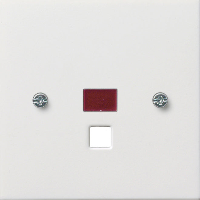 Gira F100 Control Element/Central Plate Switchgear - 0638112