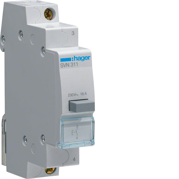 Hager Signal Modules & Pushbuttons Pushbutton Modular - SVN311