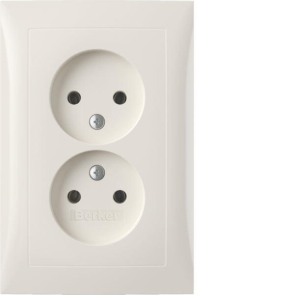 Hager Berker S.1 Wall Outlet (WCD Switchgear) (European Socket) - 47958989