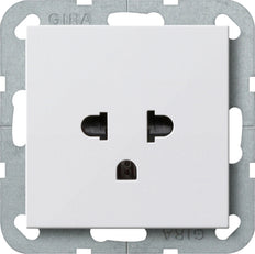 Gira System 55 Wall Socket Outlet (WCD Switchgear) - 284003