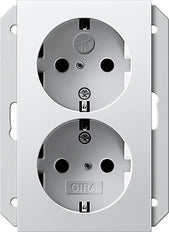 Gira System 55 Wall Socket Outlet (WCD Switchgear) - 273503
