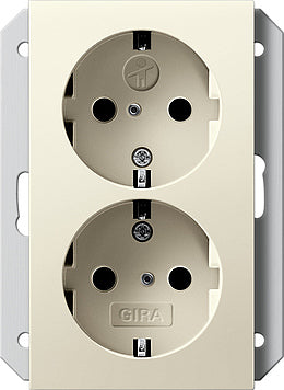 Gira System 55 Wall Socket Outlet (WCD Switchgear) - 273101