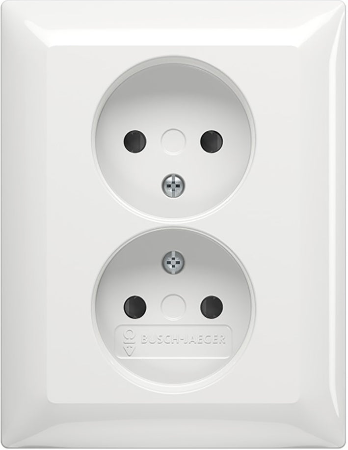 ABB Busch-Jaeger Balance SI Wall Outlet (WCD Switchgear) - 2TKA00003908
