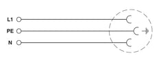 Phoenix Contact Wall Outlet Modular - 0804024