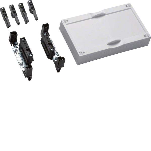 Hager Univers Flush-Mounted Unit With track Systems - UE11E0