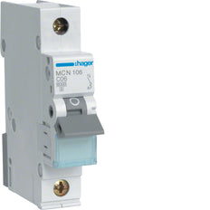 Hager MCN Circuit Breaker - MCN106E