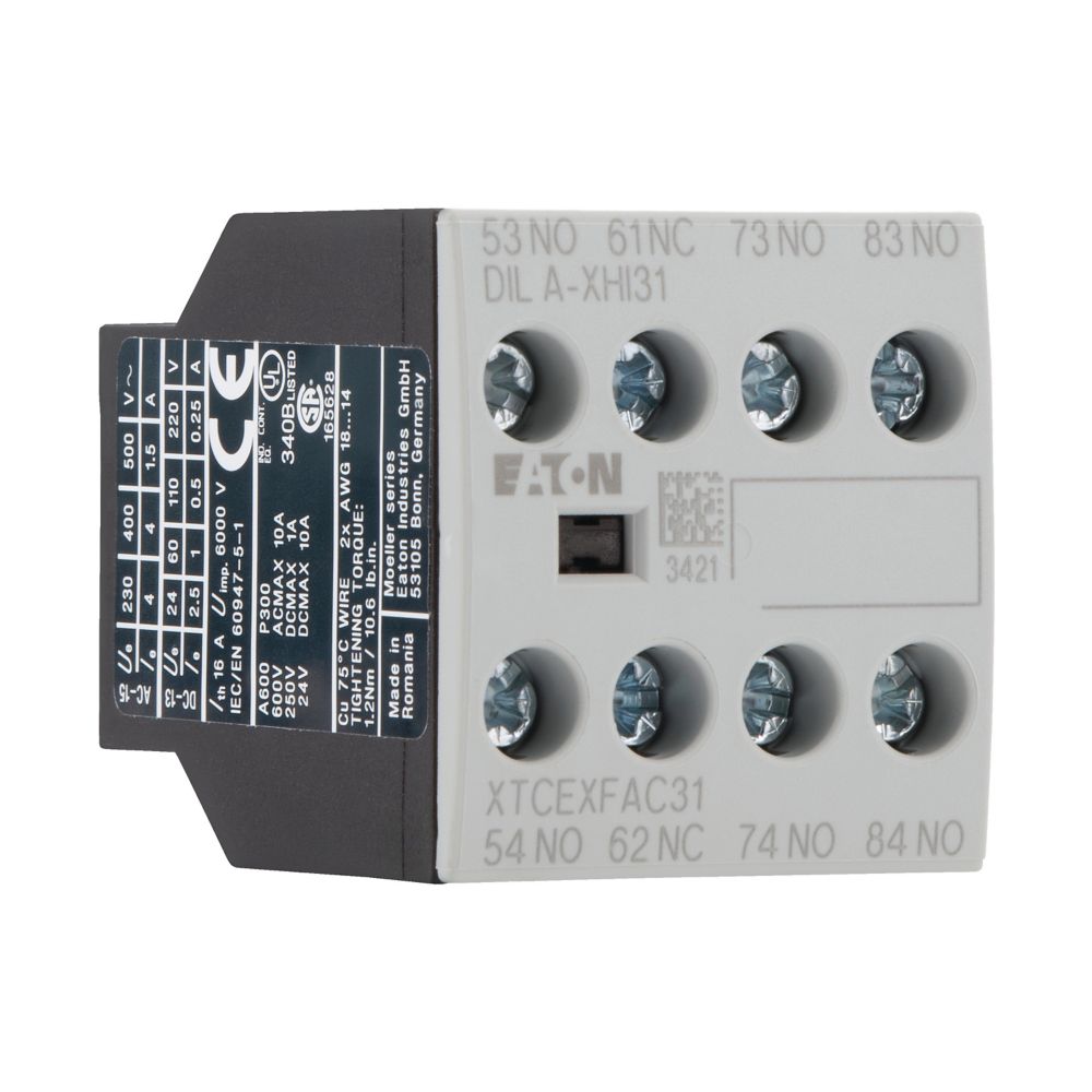 EATON INDUSTRIES DILA Auxiliary Contact Block - 276427