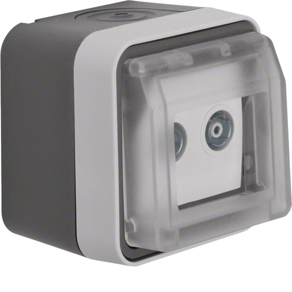 Hager Berker W.1 Antenna Socket Outlet - 12033515
