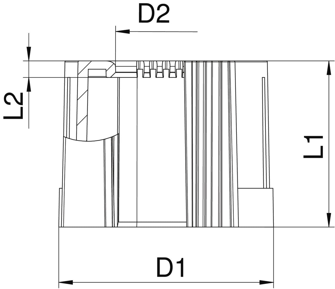 OBO Tulle Installation Pipe - 2047812 [50 Pieces]