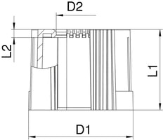 OBO Tulle Installation Pipe - 2047812 [50 Pieces]