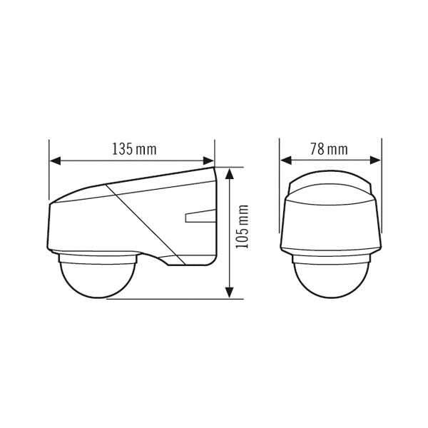 ESYLUX Motion Switch (Complete) - EM10015212