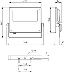 Philips Coreline Downlight/spotlight/floodlight - 45590300