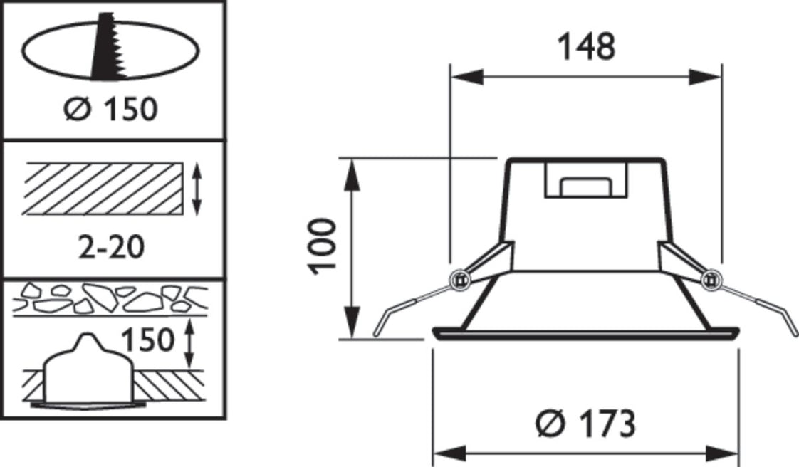 Philips Ledinaire Downlight/Spotlight - 30664399