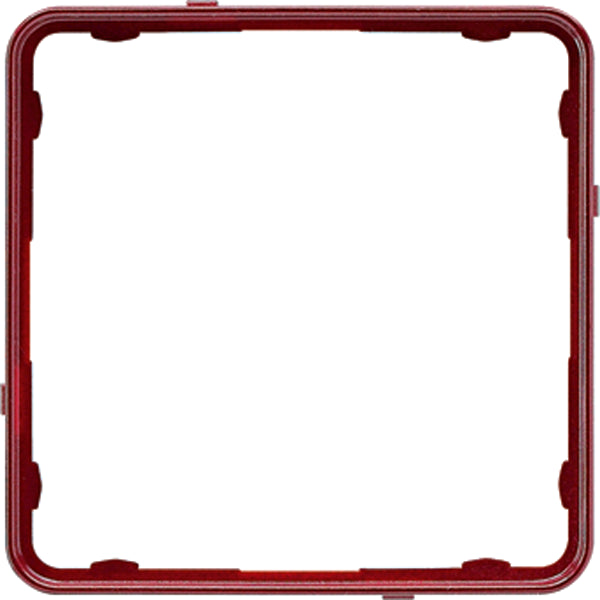 Jung CD Plus Application Frame Red Metallic - CDP81RTM