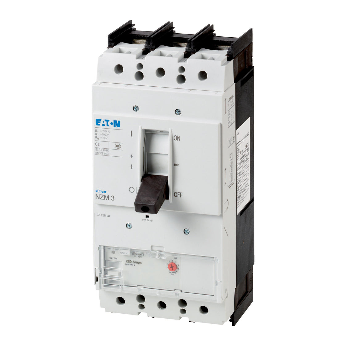 Eaton 3P Circuit Breaker NZM3 50kA 350A UL IEC - 269342