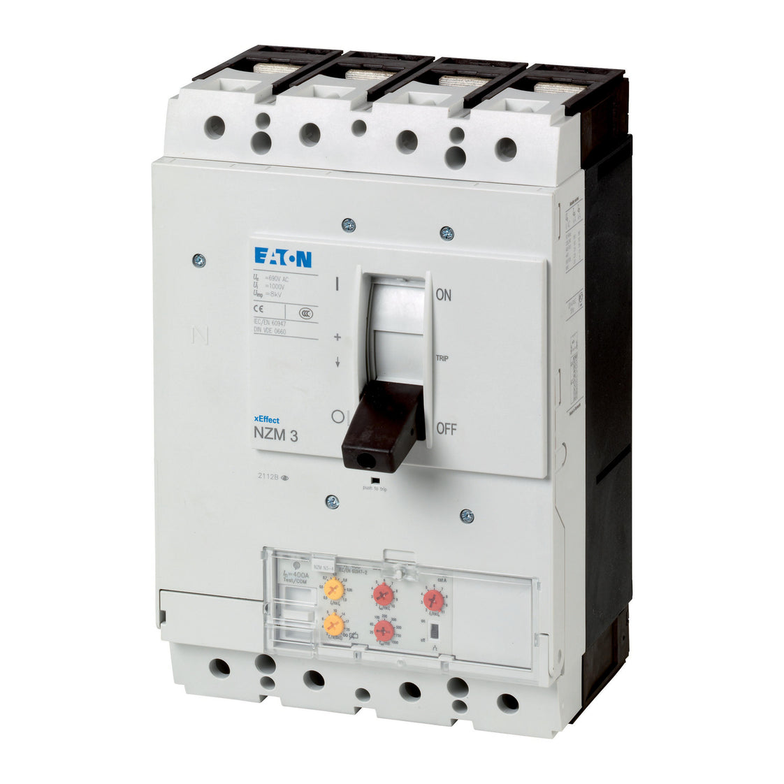 Eaton Circuit Breaker 4 Pole 630A Model NZMN3-4-VE630 - 265960