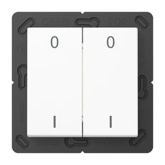 Jung EnO Wireless Wall Transmitter AS500 A White 4K Symbols - ENOA595-01WW