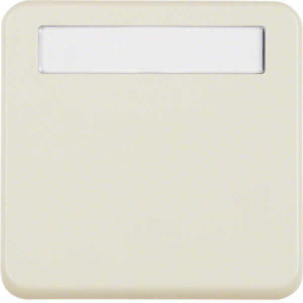 Hager Berker Intermediate Ring With Hinged Cover And Text Field IP44 - 102250