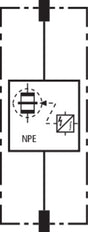 Dehn N-PE Spark-Gap-Based Protection Module Type 1+2 For Dehnventil - 951100