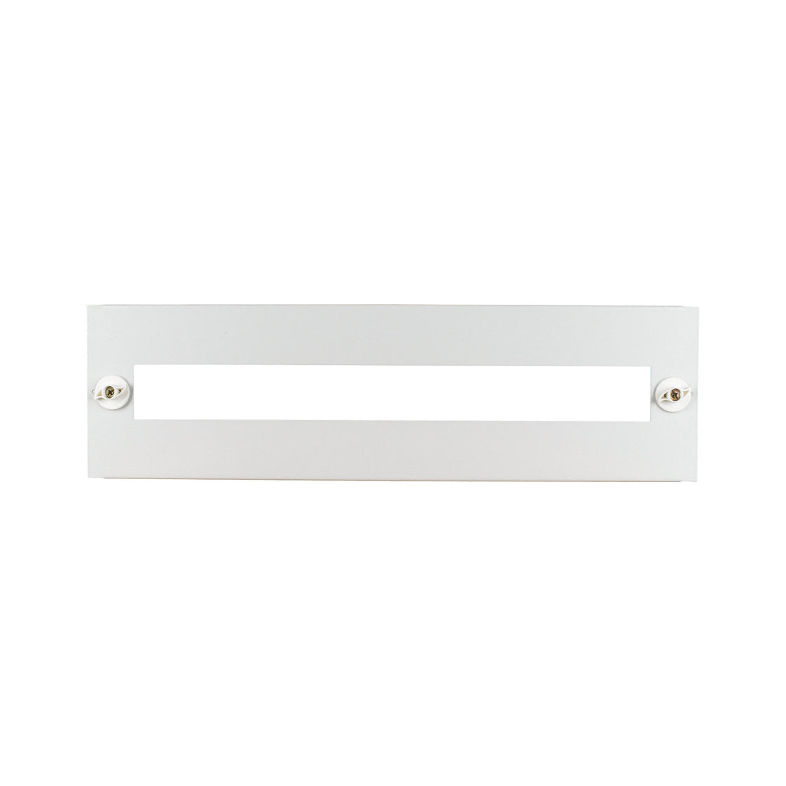Eaton Front Plate 45mm Cutout Steel 200x600mm White - 292408