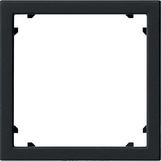 Gira Adapter Square Frame 45x45mm System 55 Matte Black - 0283005