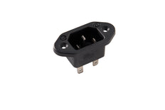 Martin Kaiser IEC Inlet Appliance Plug C14 Earthing Contact Terminal - 777/63/sw [100 Pieces]