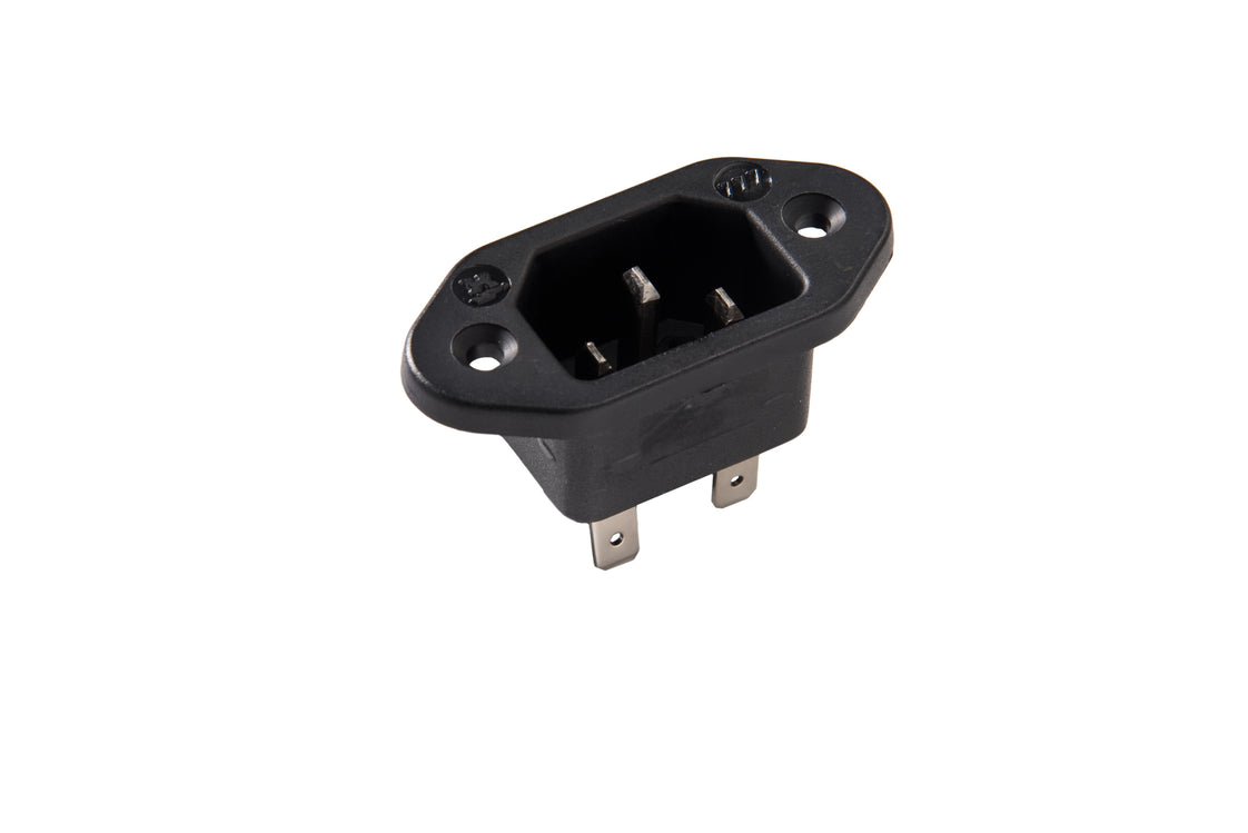 Martin Kaiser MK IEC C14 Appliance Plug Earthing Contact Faston 4.8 - 777/48/sw [100 Pieces]