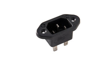 Martin Kaiser MK IEC C14 Appliance Plug Earthing Contact Faston 4.8 - 777/48/sw [100 Pieces]