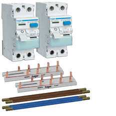 Hager VKS15S Dual RCD Circuit Breaker Extension Set 40A - VKS15S