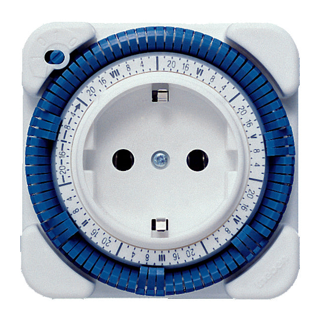 Theben Timer 27 Analog Weekly Programming Socket Switch - 0270930