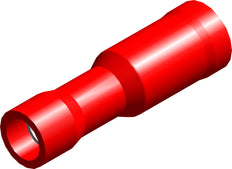 Conex F4 Red Bullet Connector Housing 0.5-1.5mm² - CE060101 [100 Pieces]