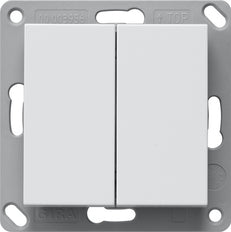Gira 246227 Bluetooth Wall Transmitter 2 Gang System 55 - 246227