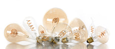 Bailey Spiraled LED Filament A60 E27 3.2W Dimmable Gold - 145010