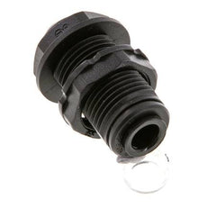 6mm Push-in Fitting POM NBR Bulkhead [2 Pieces]