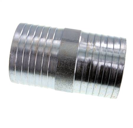 100 mm (4'') zink plated Steel Hose Connector
