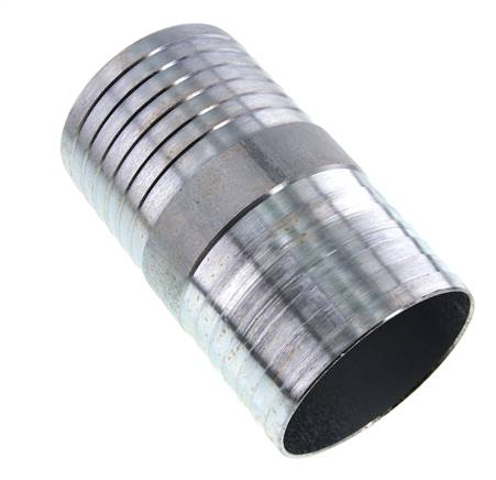 100 mm (4'') zink plated Steel Hose Connector