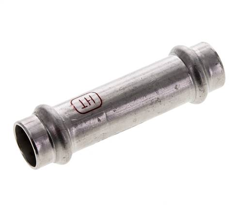 Press Fitting - 15mm Female - Stainless Steel Long