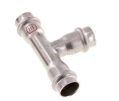 Tee Press Fitting - 18mm Female - Stainless Steel