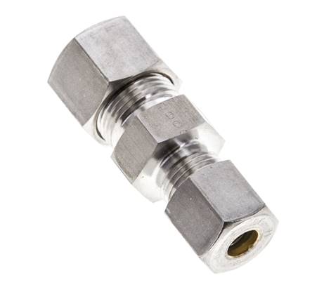 8S & 12S Stainless Steel Straight Compression Fitting 400 bar ISO 8434-1