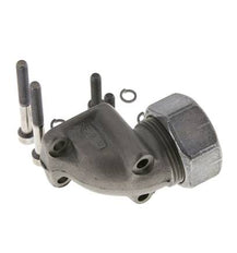 LK 40 Elbow Pump Flange Malleable cast iron with 28L (M36x2)