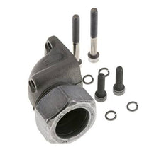 LK 40 Elbow Pump Flange Malleable cast iron with 28L (M36x2)