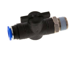 2-Way Straight Ball Valve 12 mm - R1/2'' Plastic/Brass