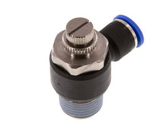 Flow Control Silencer Meter-Out Elbow 10 mm - R1/2'' Brass/PA 66